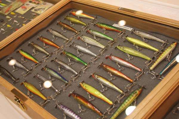 <p>Comjean recommends that beginning collectors "start with baits or tackle they're familiar with rather than something exotic." He was a tournament angler with dozens of Bagley baits when he decided to start collecting in 2002.</p>
