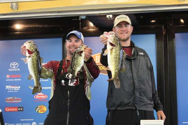 Cody Spears and Drew Cook of FSU just miss the cut with 24-10 finishing 20th.