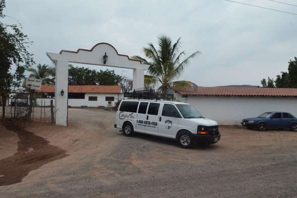 <p>
	A van much like this one â laden with beer and other refreshments â will pick you up from the airport in Mazatlan and whisk you away to Anglers Inn.</p>
