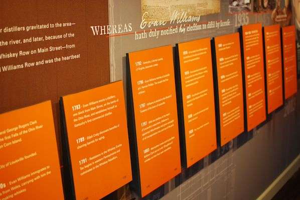 The history of Evan Williams as a distiller began in the 1700's.