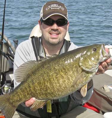 Stephen Sawyer
7 pounds
Lake Erie, Penn.
Rapala Husky Jerk (glass minnow)
