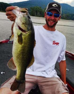 <p>So Heather and I were going to spend the whole weekend on Guntersville. Got there today and had some major issues with the trolling motor and had to come home. I was able to catch one good though. Another reeled in by a Lew's. Thanks guys. â Patrick Bone, Aug. 30, <strong><a href=
