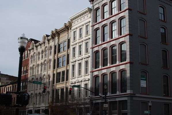 Louisville's downtown maintains that old feel but with a fresh coat of paint.