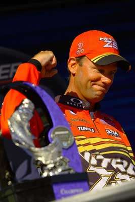 <p>In 2007, Guntersville was the site of Kevin VanDam's first Bassmaster Elite Series win. He's earned five more blue trophies since then.</p>
