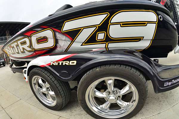 Edwin Eversâ Nitro sports some classic American Racing muscle car wheels.