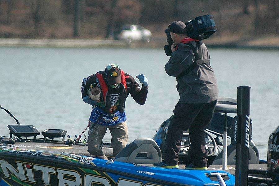 This heavyweight elicits a scream and a fist pump.