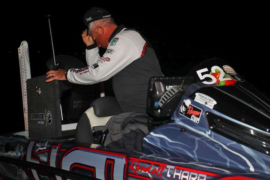 Randall Tharp was among the 55 Classic competitors launching their boats at Tom Jackson Park.
