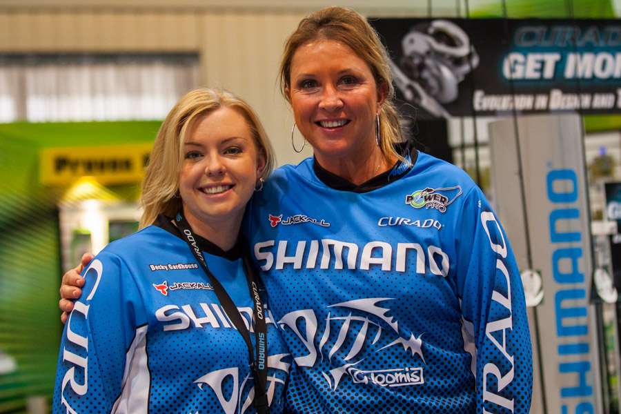 Sometimes bass fishing seems like a man's world, but plenty of women are part of the Classic. We thought it would be fun to see some of the ladies around the Expo and behind the scenes in Birmingham.