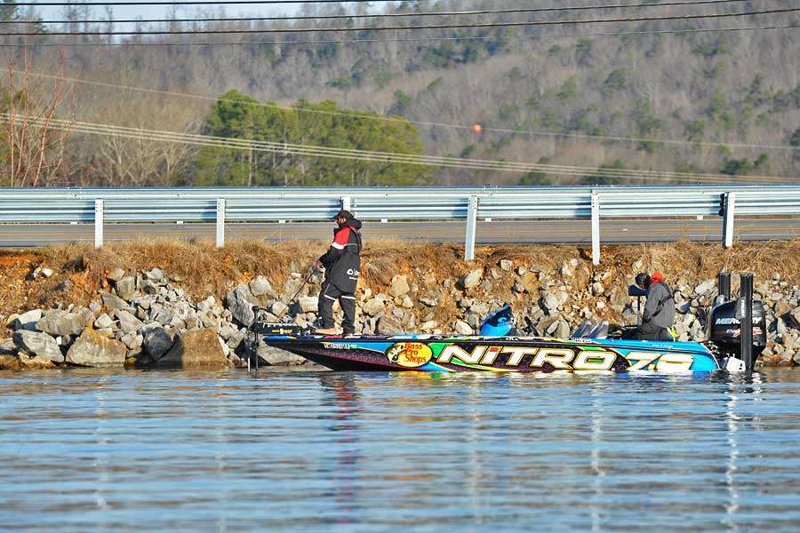 See Ott DeFoe, Brandon Palaniuk, Jordan Lee, and Dean Rojas take on Lake Guntersville on the final day of the 2014 GEICO Bassmaster Classic presented by Diet Mountain Dew and GoPro.
