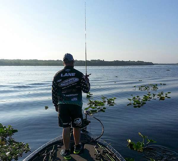 Pictures from the Marshal's perspective of Chris Lane's 37-pound limit on Day 2 of the St. John's River event.