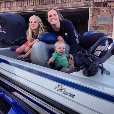 <p>"Hanging out in the boat watching the Bassmaster classic online. #bassnation #bassmasterclassic #family." -- <a href=
