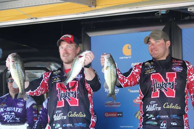 Sean Mulholland and Everett Ridderbos bring in 3 for 7-15 on Day 2. 