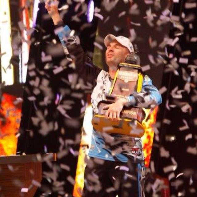 <p>"Wow still pinching myself! I am proud and honored to be the 2014 Bassmaster Classic Champ! Thanks for all the support and kind words! #bassmasterclassic" -- <a href=