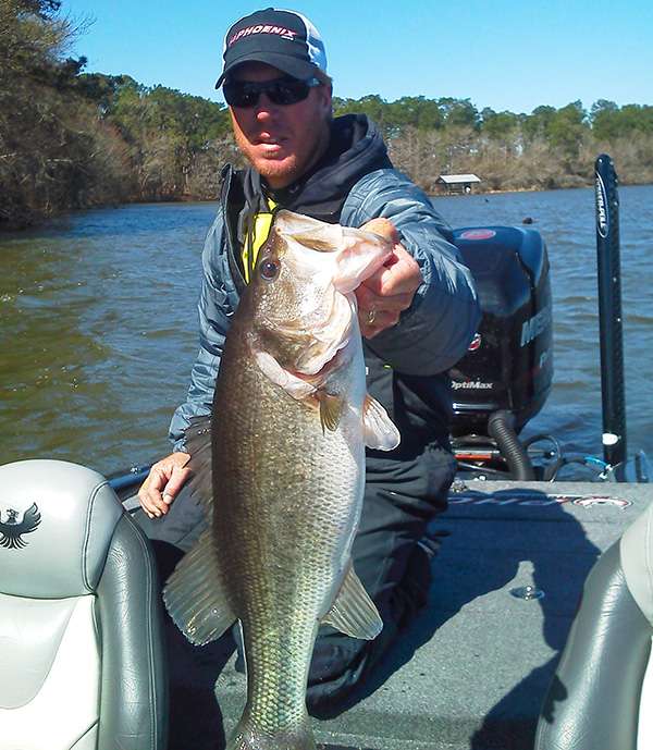 Greg Vinson with a nice 5-pounder.