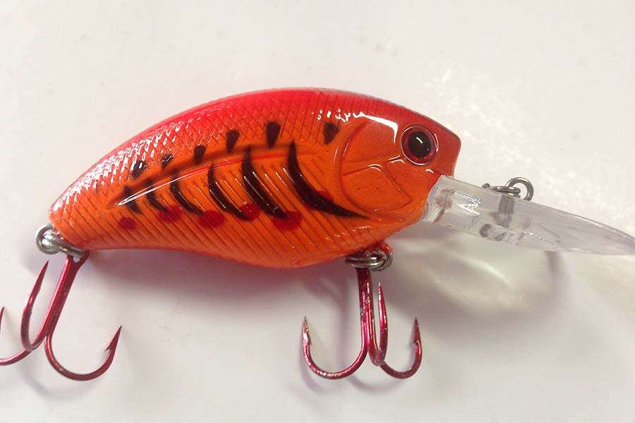 Howell had never seen this yet-to-be-named Livingston Lures crankbait until the night before the Classic. He had never even practiced with the lure, yet it produced his miracle winning catch on Day 3.<br>
The color is likely to be named Guntersville Craw, Howell believes.<br>
âIt runs 8 to 10 feet deep and has a big, wide wobble,â Howell said. âIt puts out a lot of vibration and has an electronic baitfish sound.â<br>
Howell fished this bait with a 7-foot, 2-inch medium-heavy, Tatula rod and 14-pound Gamma Edge Fluorocarbon. 
