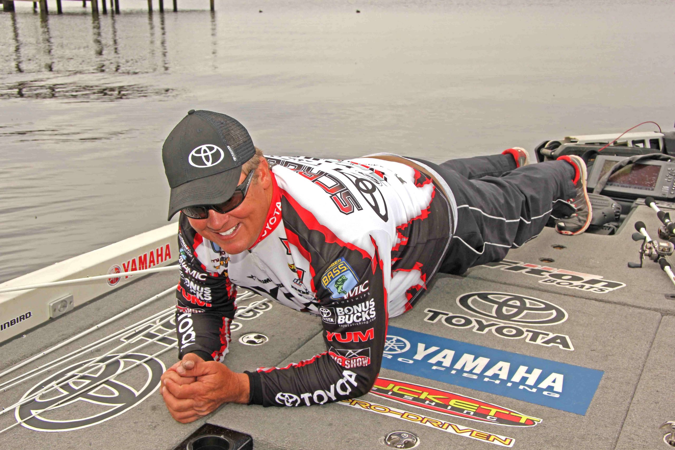 <b>FOUR</b> things you may not know about Scroggins: 1) He can perform an isometric abdominal plank exercise for at least three consecutive minutes; 2) Prior to becoming a pro angler, he painted cars and drove a tow truck for 15 years; 3) He likes to fish with spinning tackle equally as much as baitcasting equipment; 4) He has two beautiful blonde-headed grandchildren.