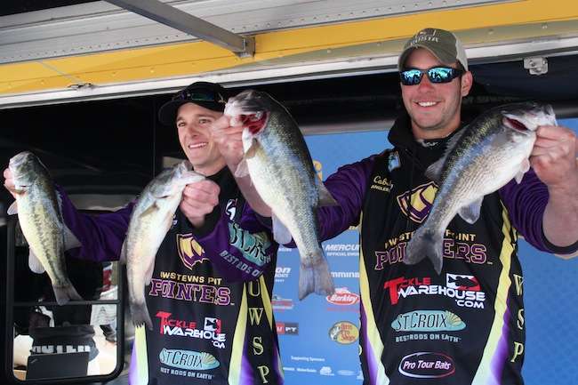 Cody Lincoln and Jason Hawksford had 27-4 for two days. 