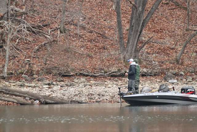Some anglers focus on wood. 