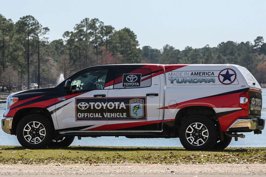 Toyota is the official vehicle of B.A.S.S.