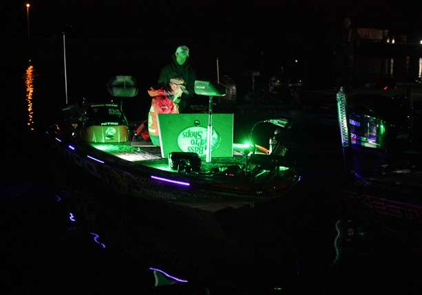 Rigid Industries LED Lighting is brightening up the bass fishing world with their colorful lighting systems. So we asked Bassmaster.com photographers James Overstreet, Darren Jacobson and Seigo Saito to capture the distinct look of these innovative lights in the darkness of an early morning launch. 