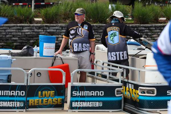 The Shimano Live Release boat is ready.
