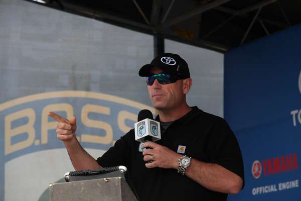 Emcee Dave Mercer is ready to get this party started.