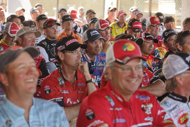 108 Elite pros will battle for a first-place prize of $100,000 and an instant entry into the 2015 Bassmaster Classic.