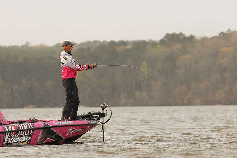 Kevin Short is also on the main lake.