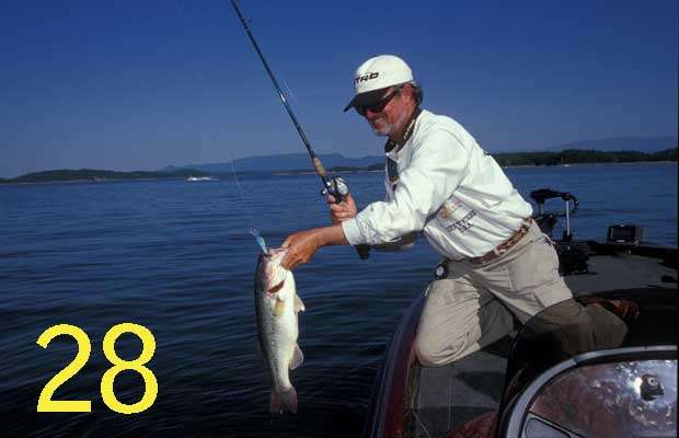 <h1>
	<strong>Pencil him in</strong></h1>
<p>Between 1974 and 2001, Rick Clunn never missed a Bassmaster Classic. That's 28 in a row, and it may be the most iconic number in the world of professional bass fishing. During that streak, Clunn won four Classics, was runner-up twice, finished in the top five 11 times and absolutely dominated fishing's biggest, brightest stage, earning Classic berths under the terms of seven different U.S. presidents. When the string was over, the biggest news in the industry was that the Classic would go on without him. The record helped propel him to a landslide victory in ESPN's Greatest Angler Debate (2005).</p>
