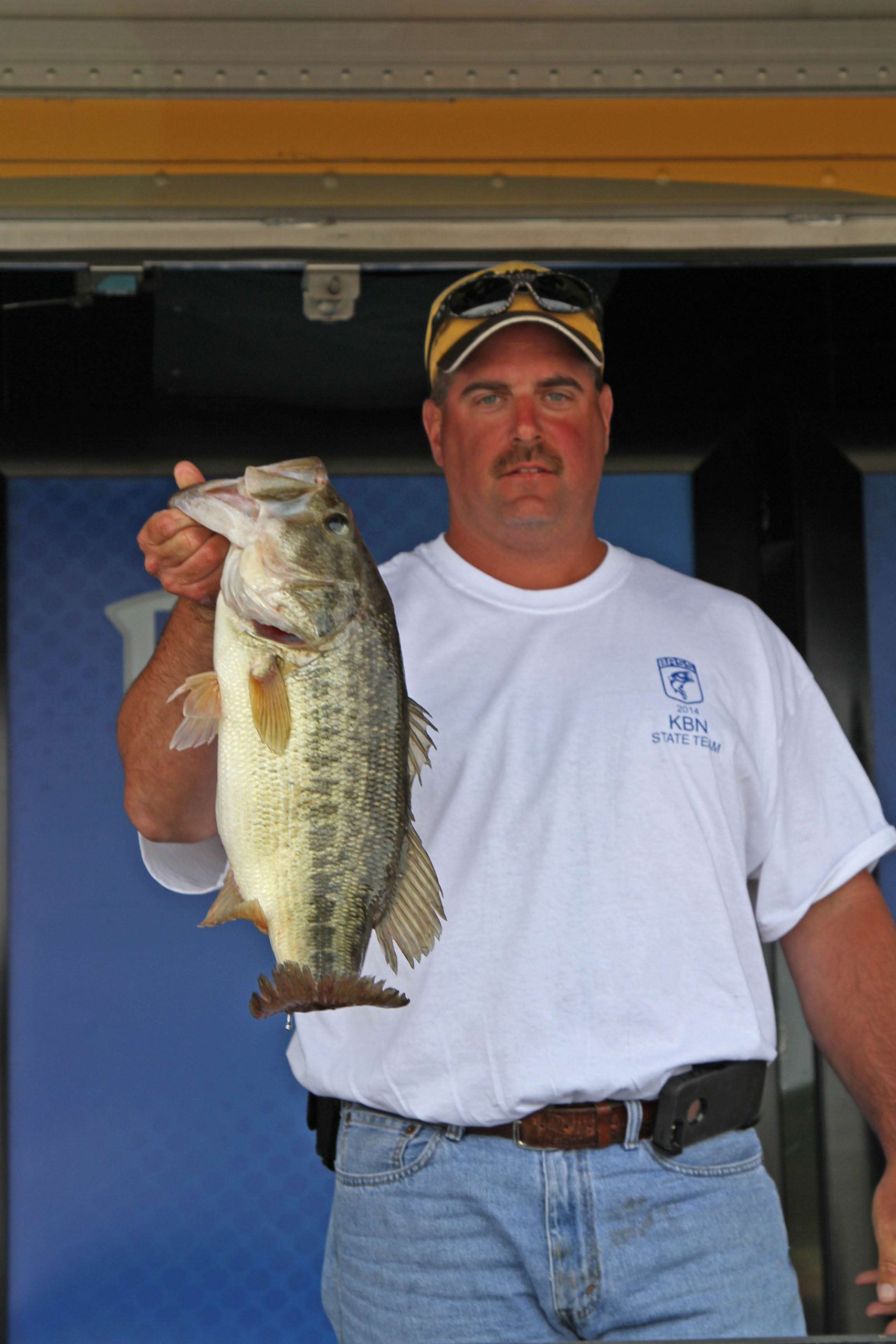 Eighth-place Michael Boggs had the Big Bass of Day 2 (6-13).