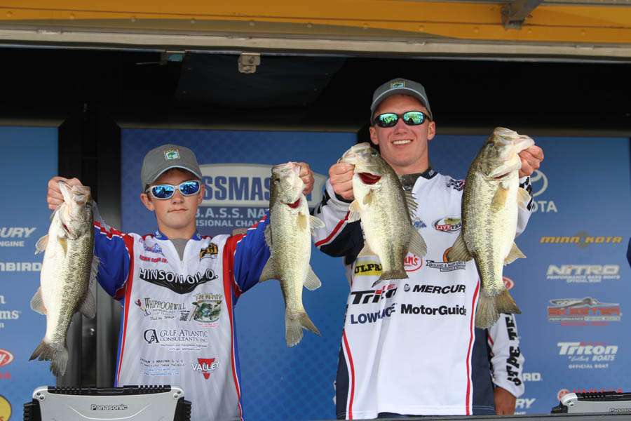 Shawn Odor and Trenton Penuel made the Florida team proud with their 12-pound, 7-ounce effort.