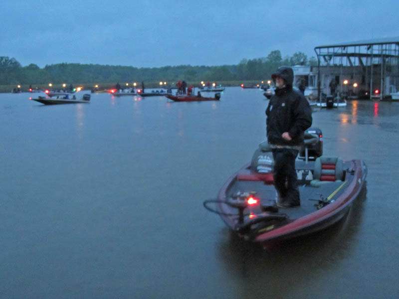 Geared up and ready for the rainy day.