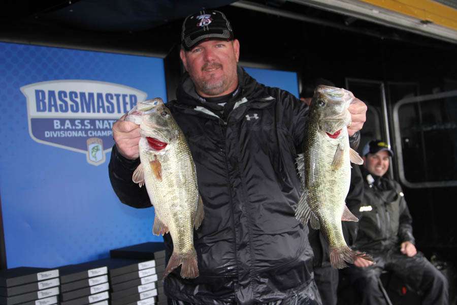 Jody Wright hauled in a nice catch on Day 3.