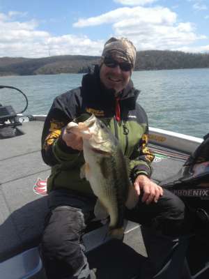 Chad Morgenthaler (Photo by Bassmaster Marshal James Sell)