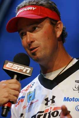 16. If you could do one thing over in your career, what would it be?
I'd like to have another chance at Day 3 of the 2005 Bassmaster Classic (Swindle finished third, about a pound behind winner Kevin VanDam). I lost the winning fish four times that day and didn't weigh in a limit. That's the only tournament that haunts me.
