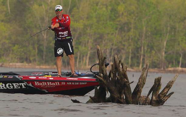 Stephen Browning is the defending Central Open champion on the Red River. 