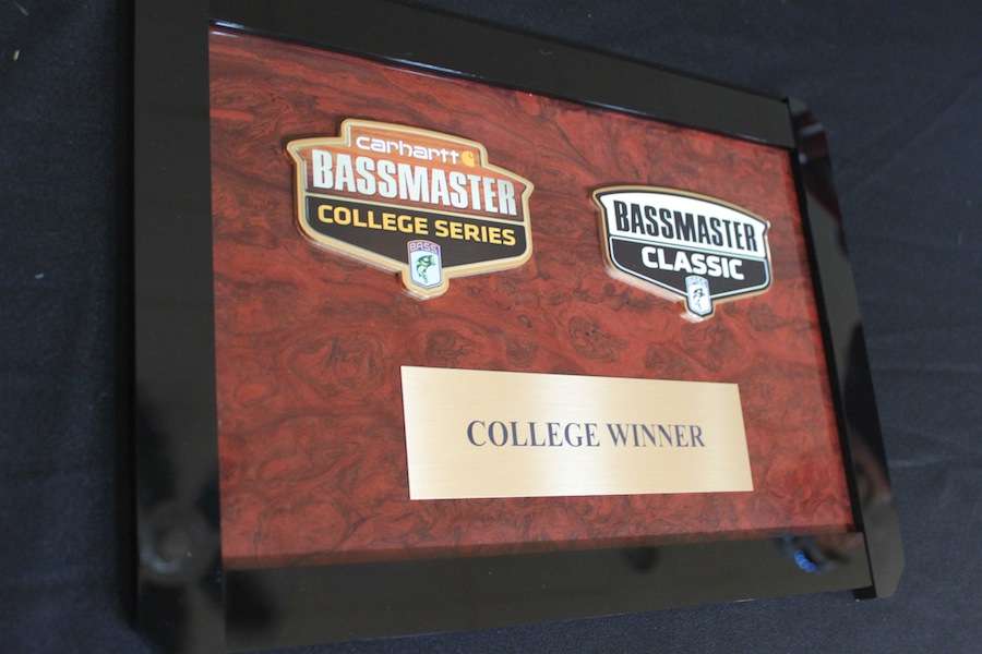 The inevitable Bassmaster Classic College contender will hoist this later this year. 