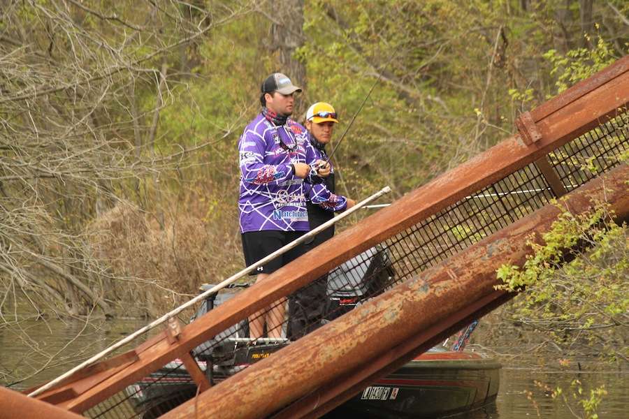 Northwestern State has 4 fish early on Day 2,