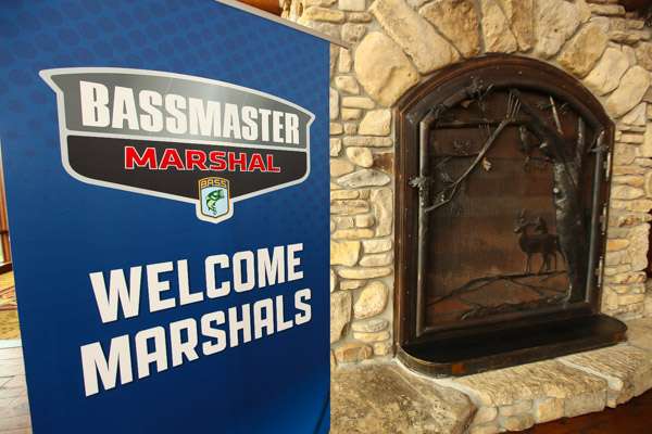 The Marshals are meeting as well at the Big Cedar Lodge today. After the meeting the anglers will have dinner with the Marshals.