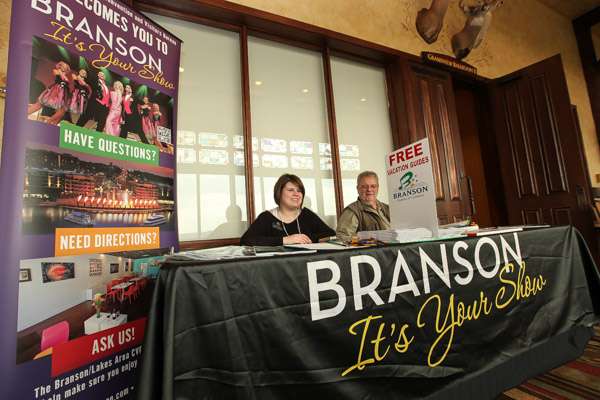 Branson welcomes the anglers and fans!