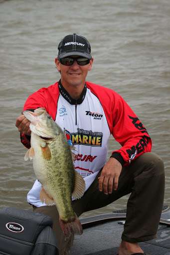 I had a dream the other night that after weigh-in, when we put the bass back in the lake...