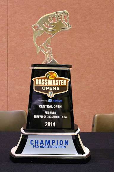 <p>And this is what it is all aboutâ¦win this derbyâ¦get this trophyâ¦and if you happen to fish all 3 Central Open events, with this trophy comes a ticket to the Bassmaster Classic.</p>
