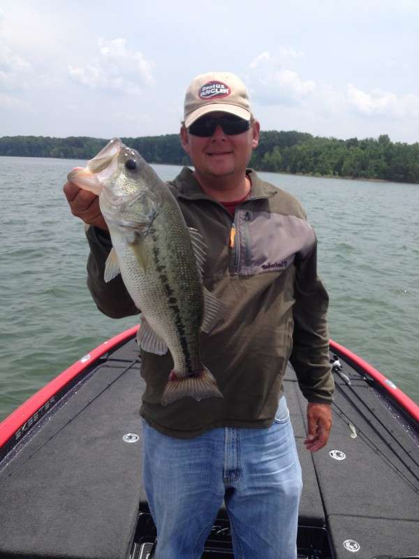 Kurt Dove caught a few at Douglas, but he said he needs to find a few more.