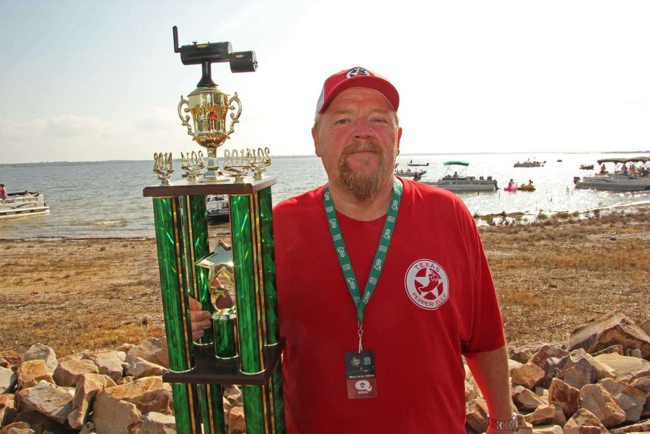 A BBQ contest is a big part of the Toyota Texas Bass Classic â and this yearâs proud overall winner was Craig Sharry.