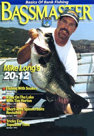 In April 2001, Mike Long of California caught this 20-pound, 12-ounce giant in Lake Dixon, California. In the magazine's 