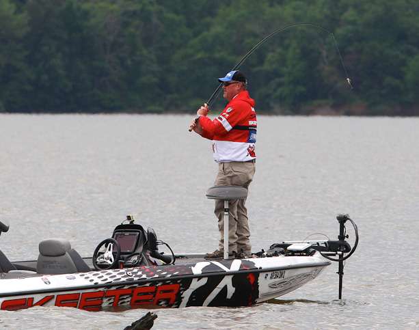 Davis currently leads the Toyota Bassmaster Angler of the Year points race by 42 points over 2nd place contender Jared Lintner. 