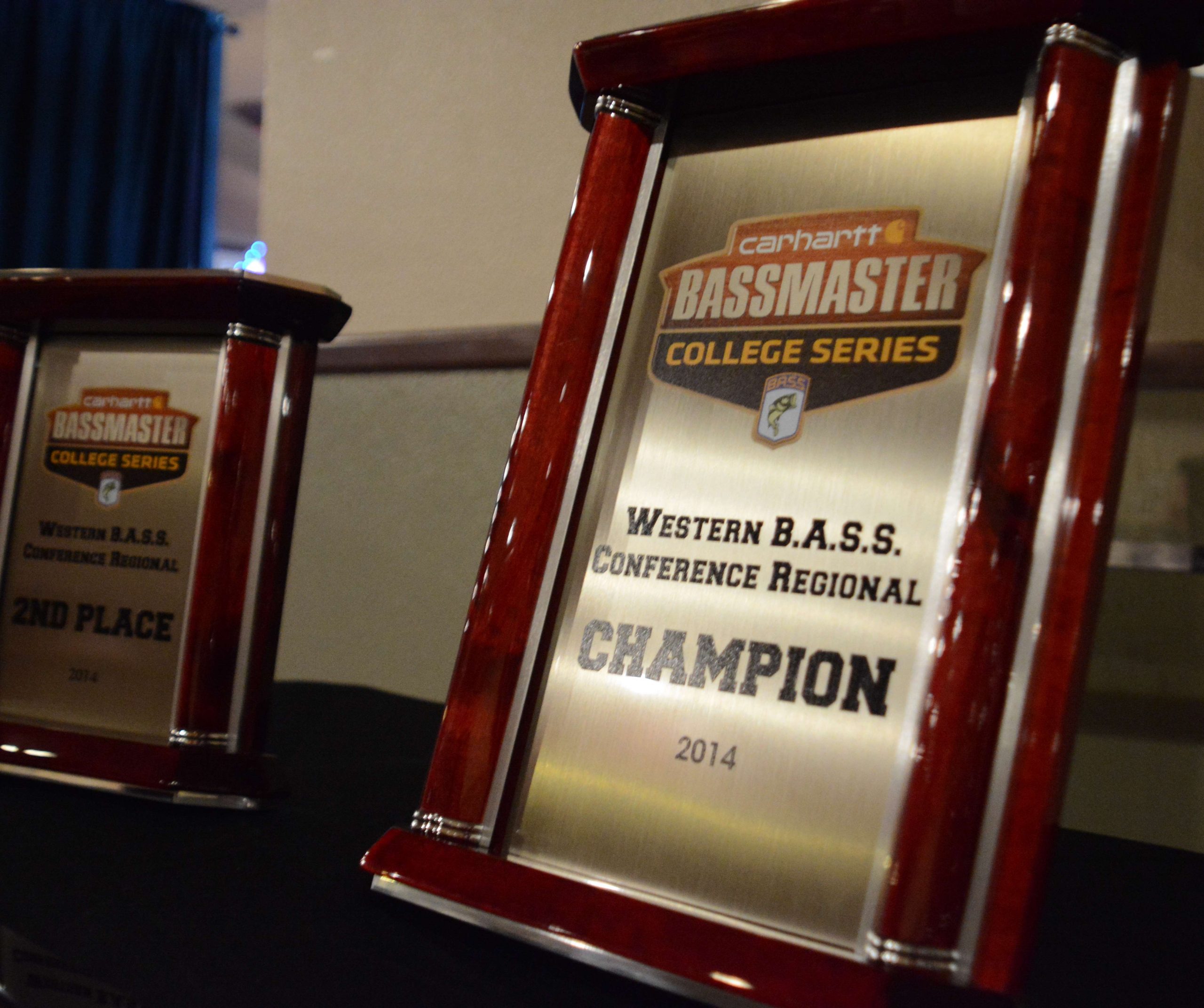 The contenders are vying for this trophy, and the top competitors on the leaderboard also qualify for the 2014 Carhartt Bassmaster National Championship in Georgia.