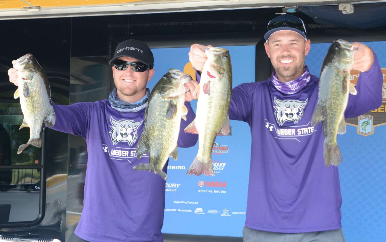 Kory Tams and Schafer Summers, Weber State University, 14-6, 20th place