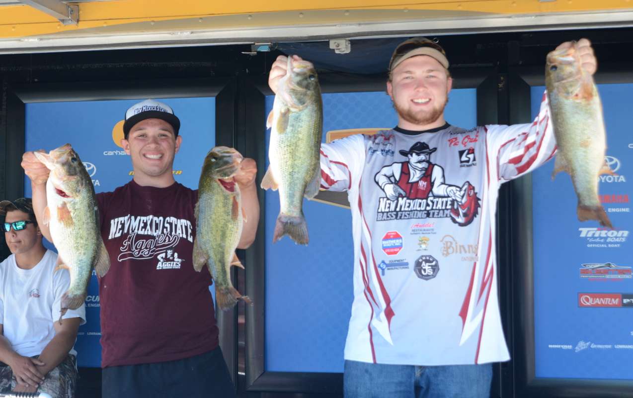 Andrew Armijo and Justin Hettinga, New Mexico State University, 17th place