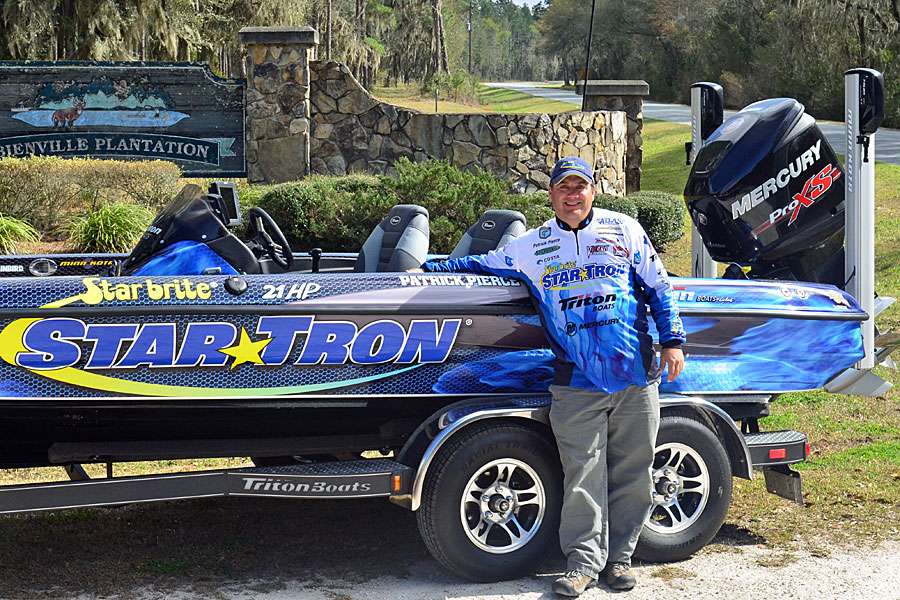 Bass Pro Shops Bassmaster Opens pro Patrick Pierce takes the security of his Triton very seriously while on the road. However, he says that easy preventative measures are sometimes the best ones. A good alarm system helps, too.